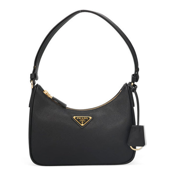 Prada Nero Saffiano Black Bag Leather Mini - Picture 2 of 3